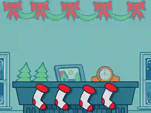 Spel Christmas Stockings Memory på nätet