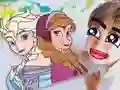 Spel Coloring Book: Frozen på nätet