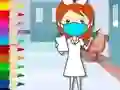 Spel Coloring Book: Doctor på nätet