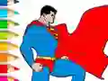 Spel Coloring Book: Superman på nätet