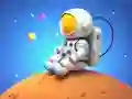 Spel Coloring Book: Spaceman Sitting på nätet