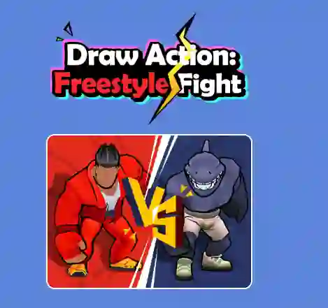 Spel Draw Action: Freestyle Fight på nätet