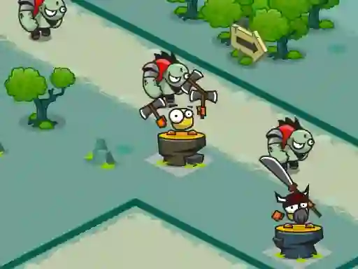 Spel King Bird Tower Defense på nätet