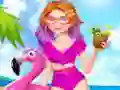 Spel Malibu Vibes Princess On Vacation på nätet