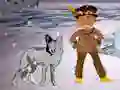Spel Tribe Boy And Wolf (conculsion) på nätet