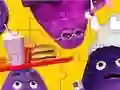 Spel Jigsaw Puzzle: Grimace på nätet