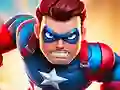 Spel Superhero Race Clicker på nätet
