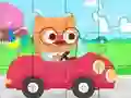 Spel Jigsaw Puzzle: Driving Car på nätet