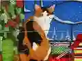 Spel Jigsaw Puzzle: Christmas Cat på nätet