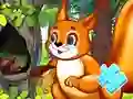 Spel Jigsaw Puzzle: Squirrel Hide Food på nätet
