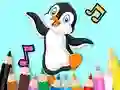 Spel Coloring Book: Dancing Penguin på nätet