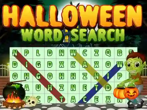 Spel Halloween Words Search på nätet