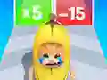 Spel Epic Banana Run: Merge Master på nätet