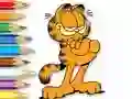 Spel Coloring Book: Garfield Hamburger på nätet