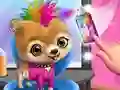Spel  Rock Star Animal Hair Salon på nätet
