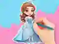 Spel Coloring Book: Chibi Princess på nätet