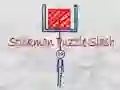 Spel Stickman Puzzle Slash på nätet
