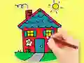 Spel Coloring Book: Dream House på nätet