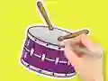 Spel Coloring Book: Star Drum på nätet