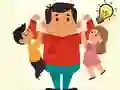 Spel Kids Quiz: What Do You Know About Father's Day? på nätet