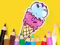 Spel Coloring Book: Cool Ice Cream på nätet