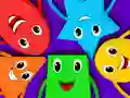 Spel Kids Quiz: Colorful Shaps på nätet