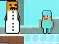 Spel Noob vs Pro Snowman på nätet