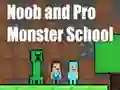 Spel Noob and Pro Monster School på nätet