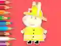 Spel Coloring Book: Rabbit Firefighter på nätet