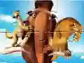 Spel Jigsaw Puzzle: Ice Age Adventures på nätet