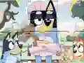 Spel Jigsaw Puzzle: Bluey Play Time på nätet