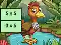 Spel Multiplication Bird Image Uncover på nätet