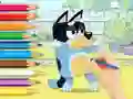 Spel Coloring Book: Bluey And Bingo på nätet