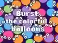 Spel Burst the Colorful Balloons på nätet