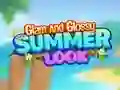 Spel Glam And Glossy Summer Look på nätet