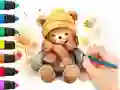 Spel Coloring Book: Autumn Bear på nätet