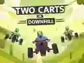 Spel Two Carts Downhill på nätet