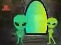 Spel Grandpa Trapped Alien Cave på nätet