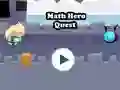 Spel Math Hero Quest på nätet