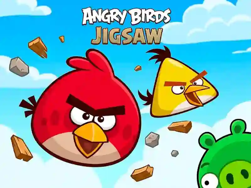 Spel Angry Birds Jigsaw på nätet