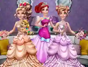 Spel Princesses Homecoming Party på nätet