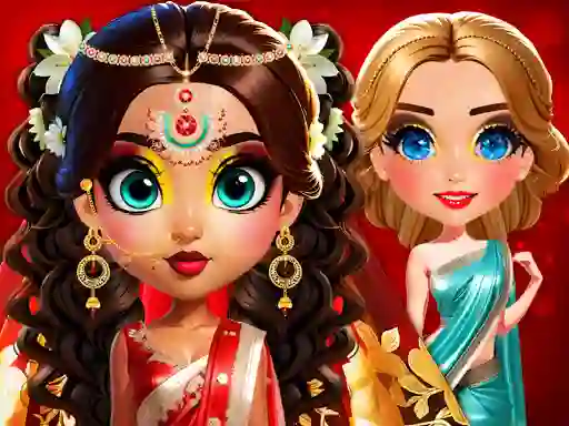 Spel Asoka Makeup Indian Bride på nätet