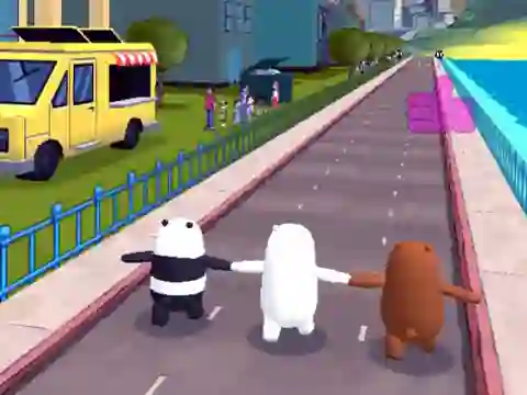 Spel We Bare Bears Bear Parkour på nätet