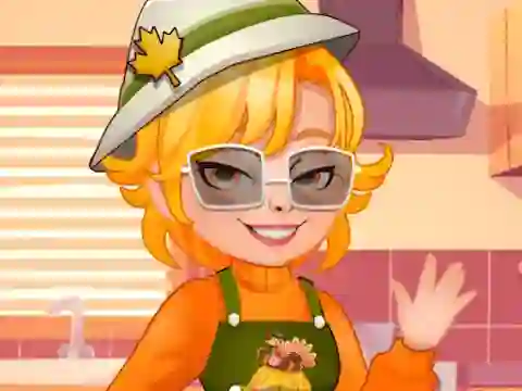 Spel Roxie's Kitchen Thanksgiving Cupcake på nätet