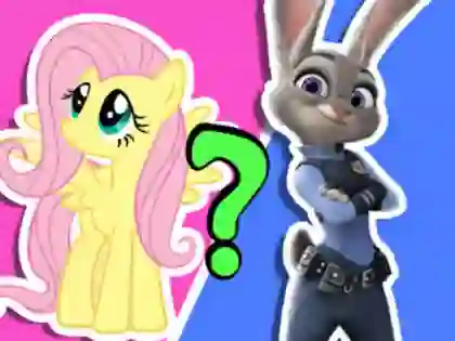Spel Kids Quiz: Animal Ladies på nätet
