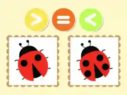 Spel Kids Quiz: More Or Fewer på nätet