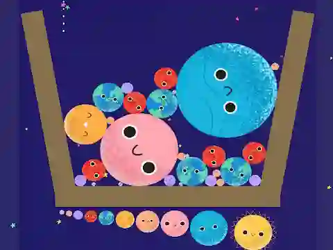 Spel Merge Planets på nätet