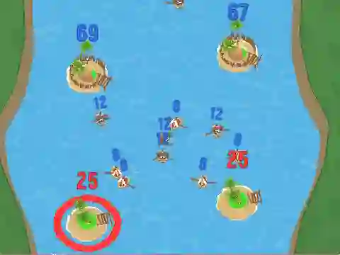 Spel Battle For The Islands på nätet