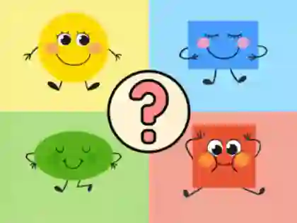 Spel Kids Quiz: Shapes Fun på nätet