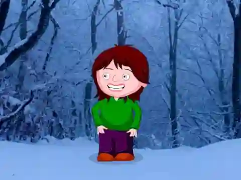 Spel Tiny Girl Escaped Christmas Island på nätet